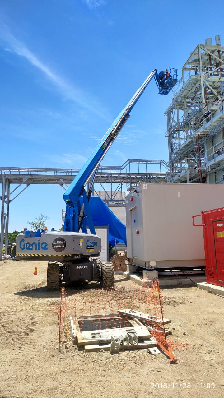 Plataforma Telescópica SX-85 XC Genie - Manlift - Proyectos en Bolivia