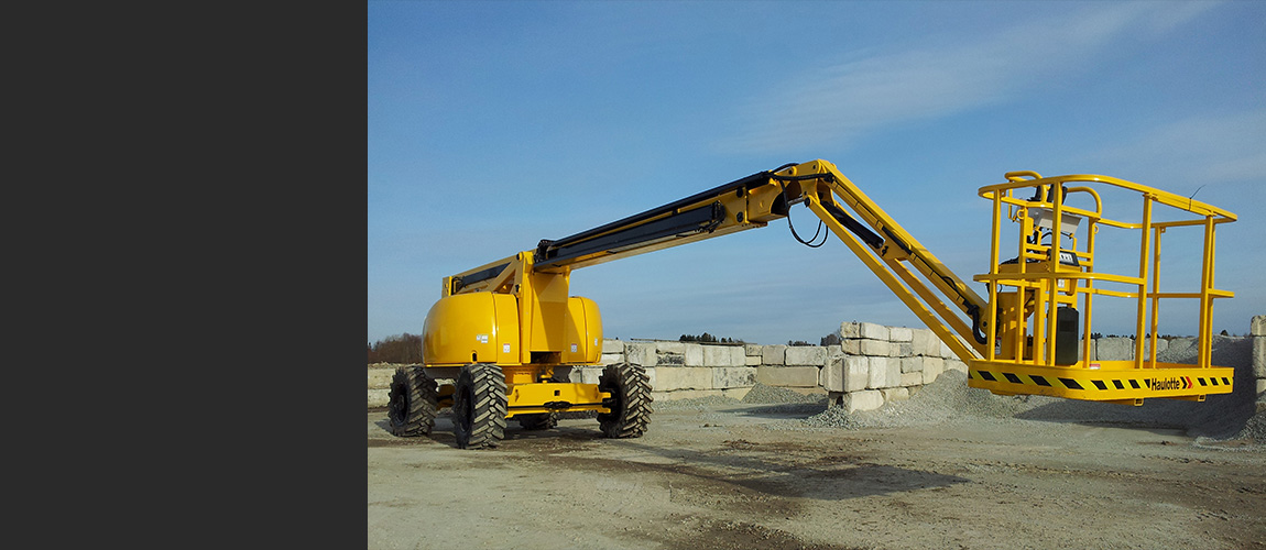 Plataforma Articulada Aérea o Manlift Haulotte - Bolrental